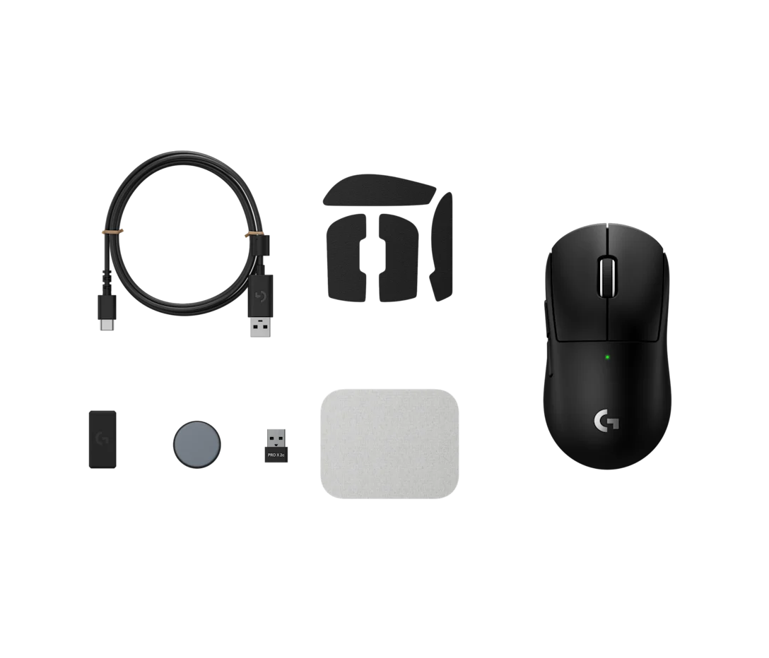 LOGITECH PRO X SUPERLIGHT 2C WIRELESS GAMING MOUSE BLACK 910-007532 thumbnail 7