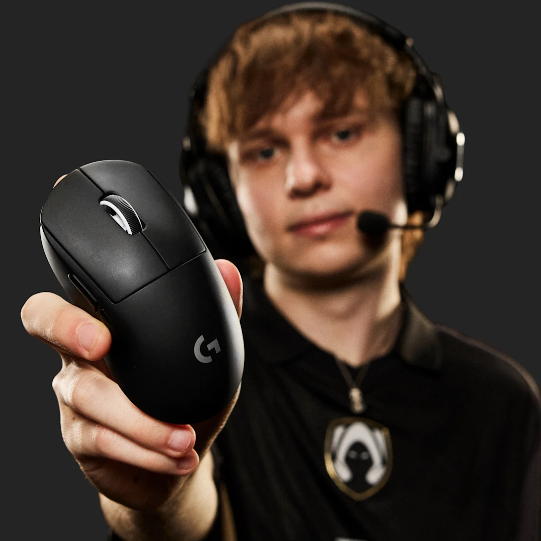 LOGITECH PRO X SUPERLIGHT 2C WIRELESS GAMING MOUSE BLACK 910-007532 thumbnail 5