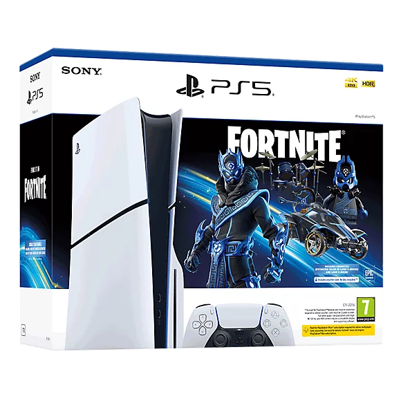 Sony PlayStation 5 Console Fortnite Edition (Disc Version) White CFI-2016 thumbnail 7