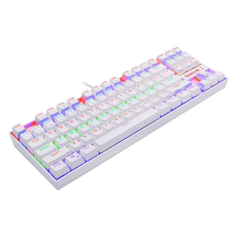 REDRAGON KUMARA MECHANICAL GAMING KEYBOARD WHITE RED SWITCH KUMARA K552W-RGB-RED thumbnail 8