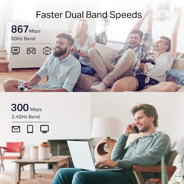 TP-LINK MESH WI-FI EXTENDER AC1200 RE330 thumbnail 10