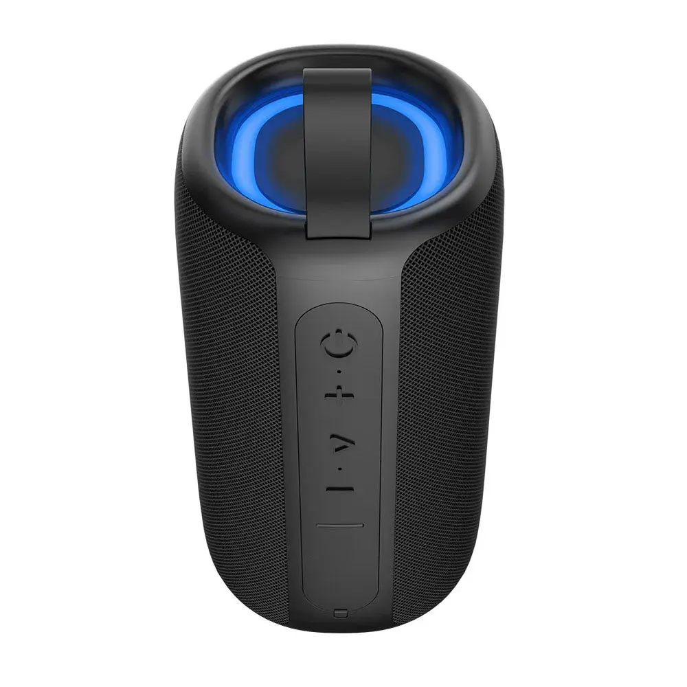 SWISS MILITARY 250W PMPO HIGH DEFINITION PORTABLE WIRELESS SPEAKER BLACK SM-SPKR-250W-25H-BLK thumbnail 6