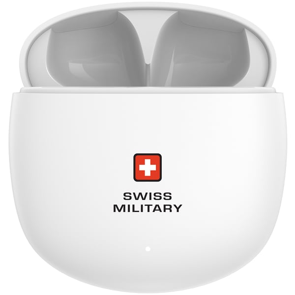 SWISS MILITARY VICTOR 6 HIGH BASS TRUE WIRELESS EARBUDS WHITE SM-TWS-VICTOR6-WH thumbnail 5