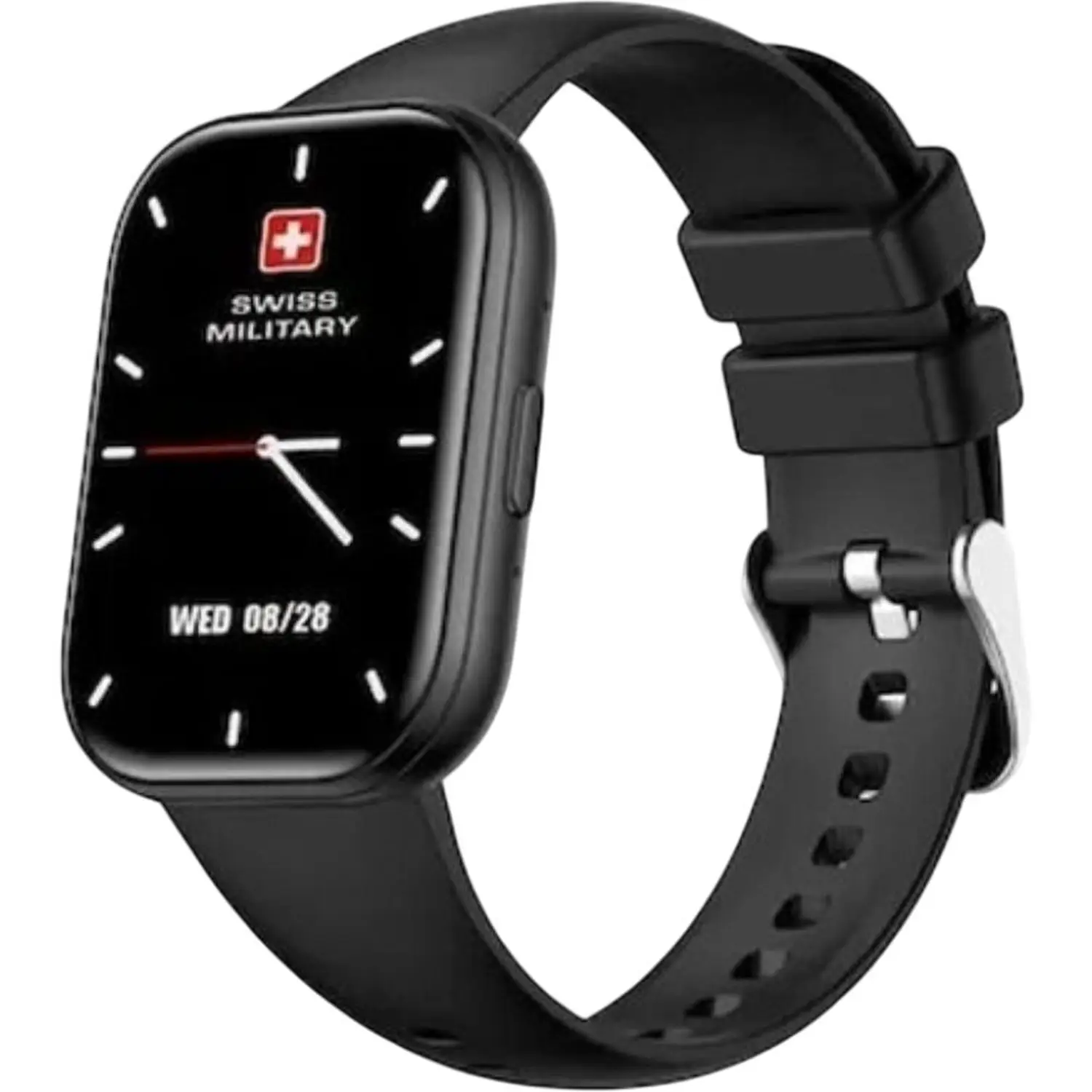 SWISS MILITARY RHINE SMART BAND  BLACK WITH 3 TALK  SM-BAND-RHINE3-BLKF BLKS thumbnail 8