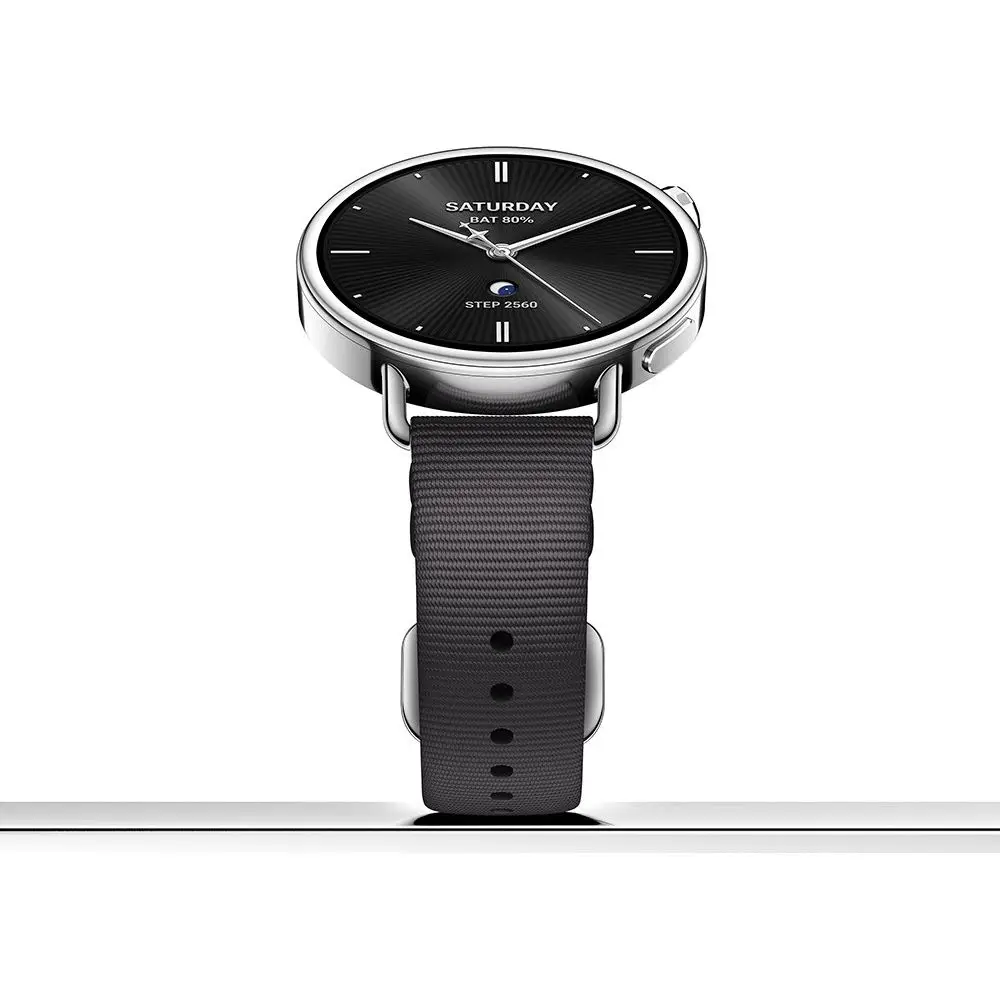 MI XIAOMI WATCH S4 41MM FLUORO RUBBER STRAP BLACK M2502W1 thumbnail 9