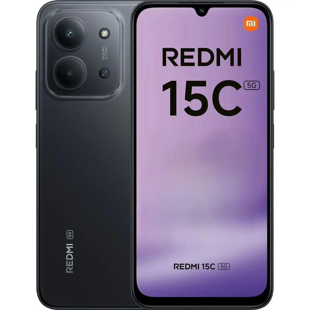 MI REDMI 15C 5G 8GB RAM 256GB ROM MIDNIGHT BLACK