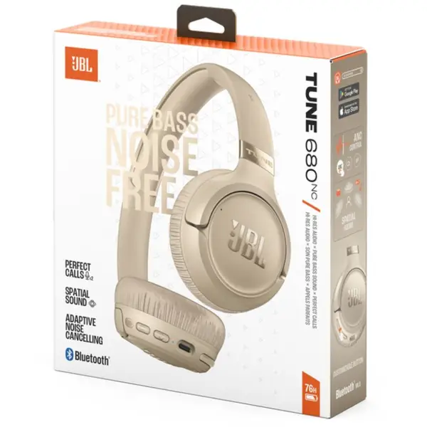 JBL TUNE 780NC WIRELESS HEADSET BEIGE thumbnail 15