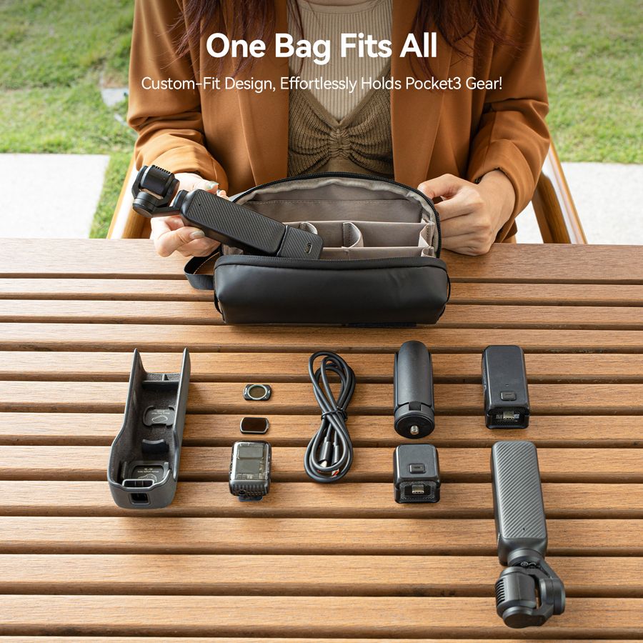 TELESIN POCKET 3 CAMERA STORAGE BAG S6-PRC-08-TDJ thumbnail 5