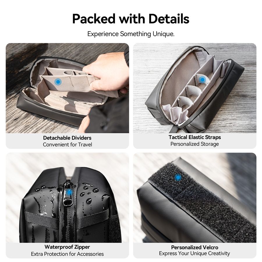 TELESIN POCKET 3 CAMERA STORAGE BAG S6-PRC-08-TDJ thumbnail 9