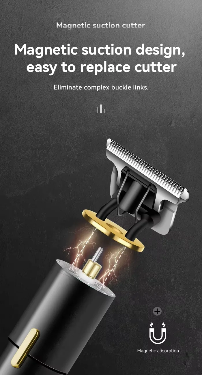 KEMEI PROFESSIONAL 3 IN 1 HAIR CLIPPER TRIMMER KM-1894 thumbnail 15