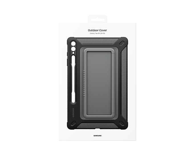 SAMSUNG GALAXY TAB S9 PLUS OUTDOOR COVER BLACK EF-RX810CBEGWW thumbnail 7