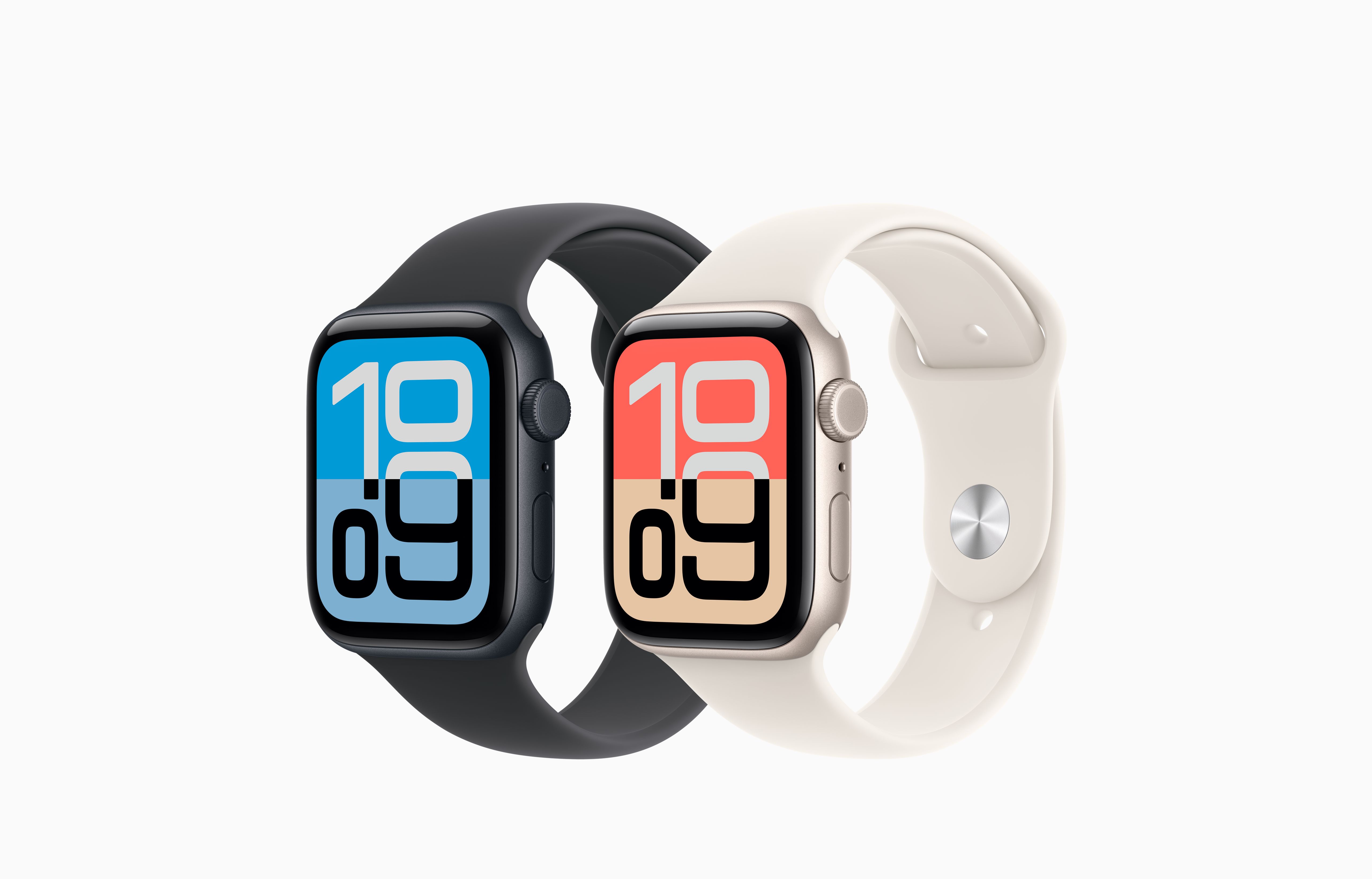 APPLE WATCH SE 2ND GENERATION 40MM GPS MIDNIGHT ALUMINIUM WITH MIDNIGHT SPORT BAND S/M MXE73 thumbnail 4