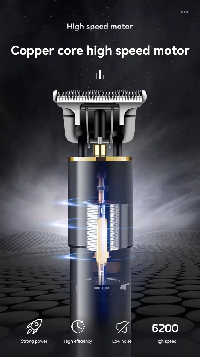 KEMEI PROFESSIONAL 3 IN 1 HAIR CLIPPER TRIMMER KM-1894 thumbnail 16