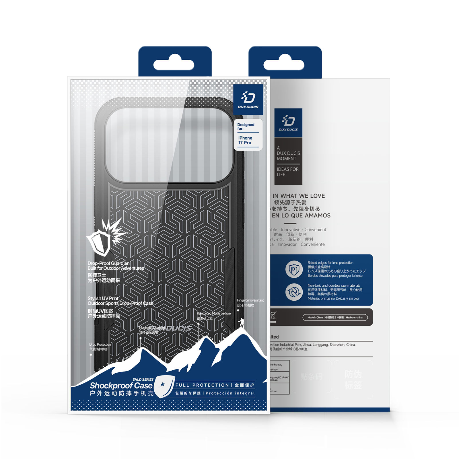 DUX DUCIS IPHONE 17 PRO MAX SHLD SERIES DROP PROOF CONTOUR LINE CASE SHLD0013 thumbnail 21