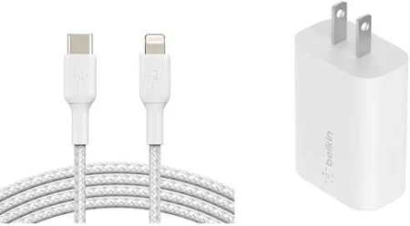 BELKIN BOOST CHARGE USB-C TO USB-A CABLE 3M WHITE CAB001BT3MWH thumbnail 2