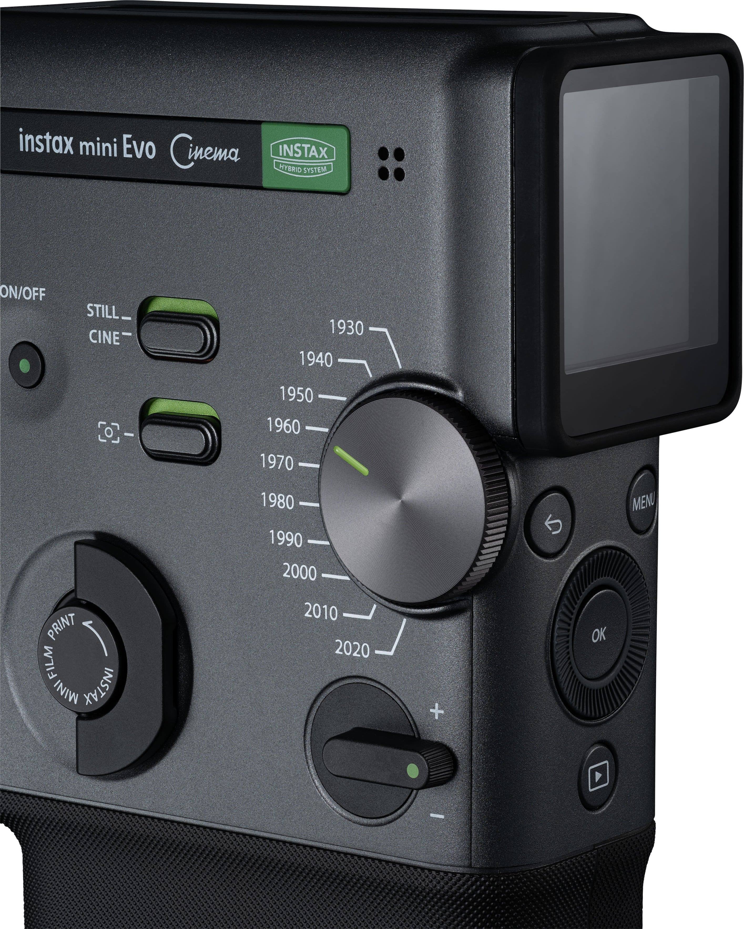 FUJIFILM INSTAX MINI EVO CINEMA HYBRID INSTANT CAMERA BLACK thumbnail 12