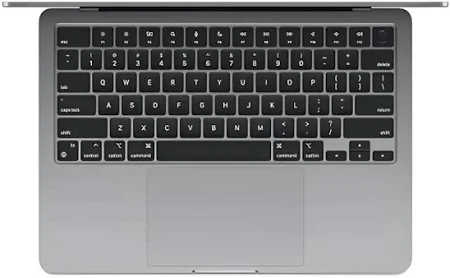 APPLE MACBOOK AIR 15 INCH M3 CHIP WITH 8 CORE CPU 10CORE GPU 24GB 512GB SSD SPACE GREY ARBIC MC9H4 thumbnail 5