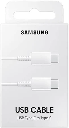 SAMSUNG USB-C TO USB-C 5A 1M CABLE WHITE EP-DN975BWEGWW thumbnail 7