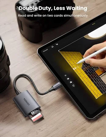 UGREEN USB-C MULTIFUNCTION SD/TF MEMORY CARD READER 80888 thumbnail 14