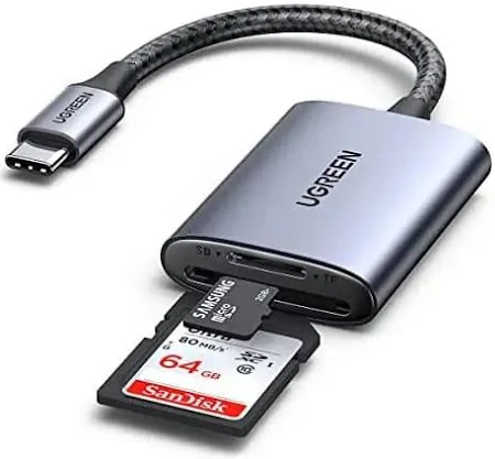 UGREEN USB-C MULTIFUNCTION SD/TF MEMORY CARD READER 80888 thumbnail 16