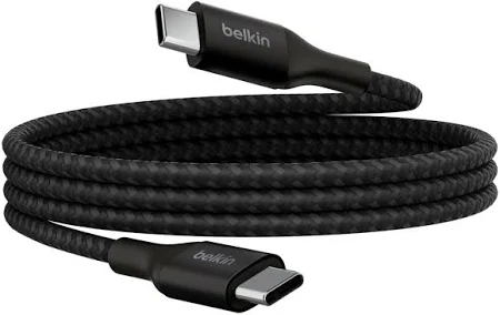 BELKIN BOOST CHARGE USB C TO USB C 240W CABLE 1M BLACK CAB015BT1MBK thumbnail 17