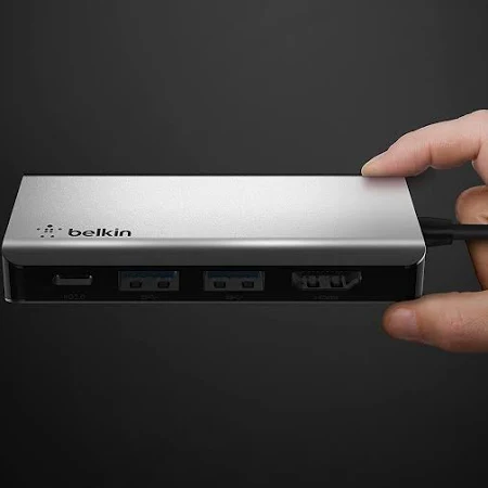 BELKIN CONNECT USB C 4 IN 1 MULTIPORT ADAPTER AVC006BTSGY thumbnail 13