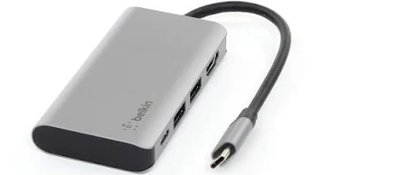 BELKIN CONNECT USB C 4 IN 1 MULTIPORT ADAPTER AVC006BTSGY thumbnail 12