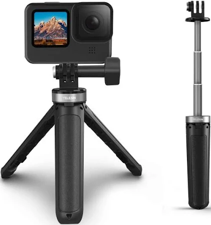 TELESIN MINI TRIPOD SELFIE STICK FOR ACTION CAMERA GP-MNP-092-X thumbnail 11