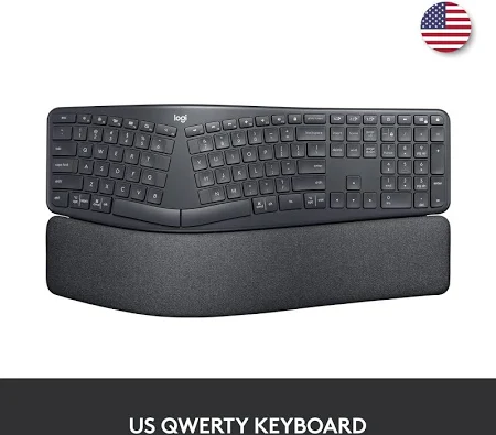 LOGITECH ERGO WIRELESS SPLIT KEYBOARD K860 ENG/ARB 920-010532 thumbnail 6