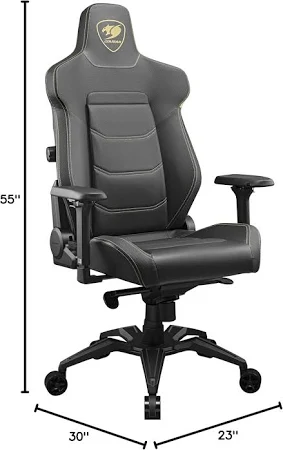 COUGAR ARMOR EVO S GAMING CHAIR GOLD CG-CHAIR-ARMOR-EVO-S-GLD thumbnail 11