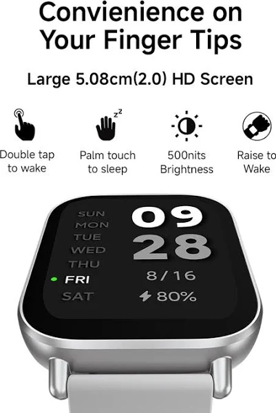 MI REDMI WATCH 5 ACTIVE MATTE SILVER thumbnail 21