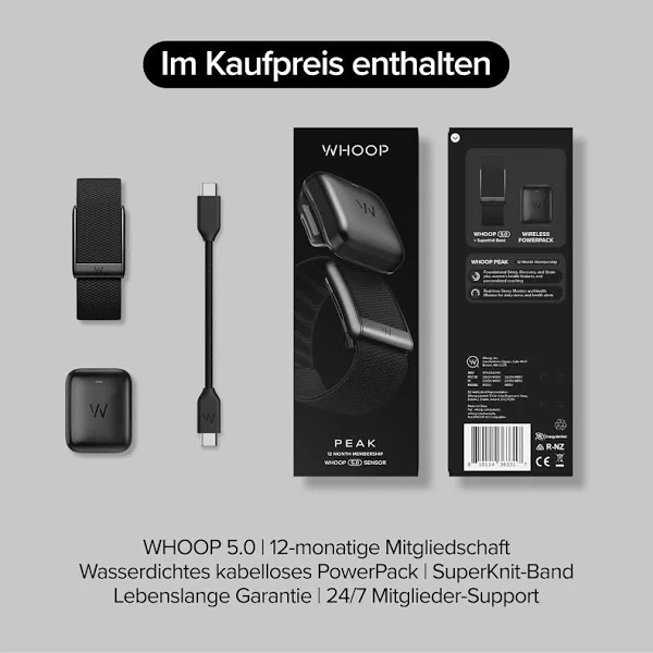 WHOOP 5.0 BREATHABLE MAGNETIC WRIST BAND STRAP BLACK thumbnail 11