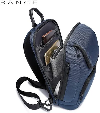 BANGE MESSENGER BAG BLUE BG-3097 thumbnail 6