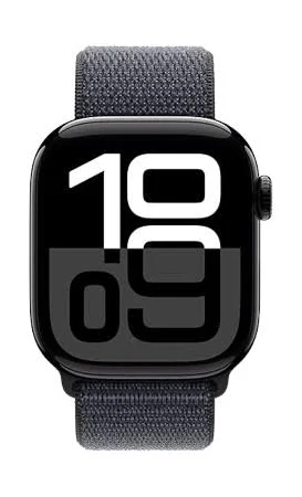APPLE WATCH SERIES 10 42MM GPS JET BLACK ALUMINIUM CASE WITH BLACK SOLO LOOP MWWX3 thumbnail 3