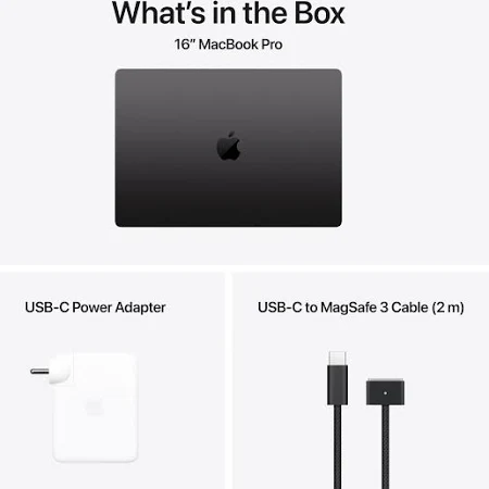 APPLE MACBOOK PRO 16-INCH M4 MAX CHIP 16-CORE CPU 40-CORE GPU 64GB 2TB SSD SPACE BLACK ARB Z1FV000XD thumbnail 5