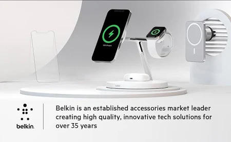 BELKIN BOOST CHARGE 25W USB C WALL CHARGER WHITE WCA004MYWH thumbnail 16