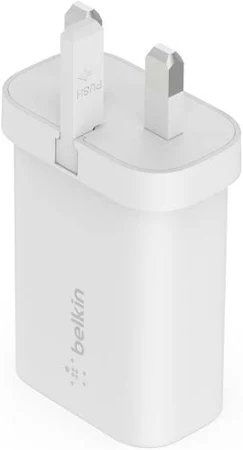 BELKIN BOOST CHARGE 25W USB C WALL CHARGER WHITE WCA004MYWH thumbnail 11