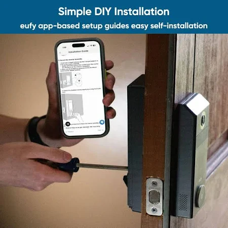 EUFY SMART LOCK TOUCH FINGERPRINT WITH WI-FI BRIDGE T8510013 thumbnail 23