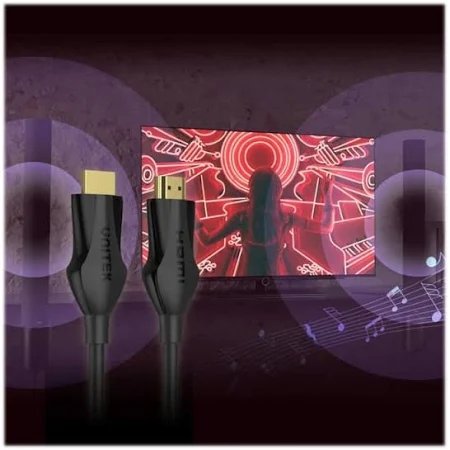UNITEK 8K ULTRA HIGH SPEED HDMI CABLE 2M BLACK C11060BK-2M thumbnail 3