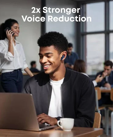 ANKER SOUNDCORE LIBERTY 5 PRECISION NOISE CANCELLING WITH SUPERIOR VOICE REDUCTION BLUE A3957H31 thumbnail 7