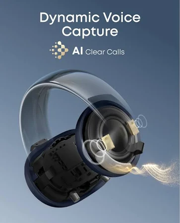 ANKER SOUNDCORE AEROCLIP OPEN EAR CLIP ON EARBUDS BLUE A3388H31 thumbnail 14
