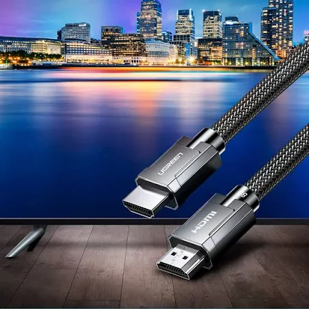 UGREEN 8K HDMI M/M ROUND CABLE WITH BRAIDED 1M GRAY 70319 thumbnail 18