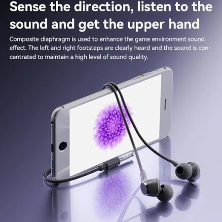 YESIDO 3.5MM WIRED EARPHONE BLACK YH53 thumbnail 7