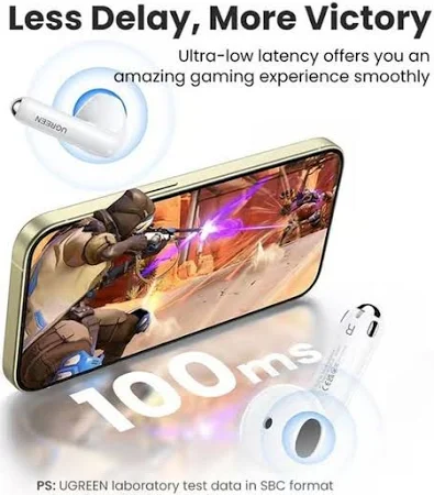 UGREEN HITUNE H5 TRUE WIRELESS EARBUDS WHITE WS201 thumbnail 14