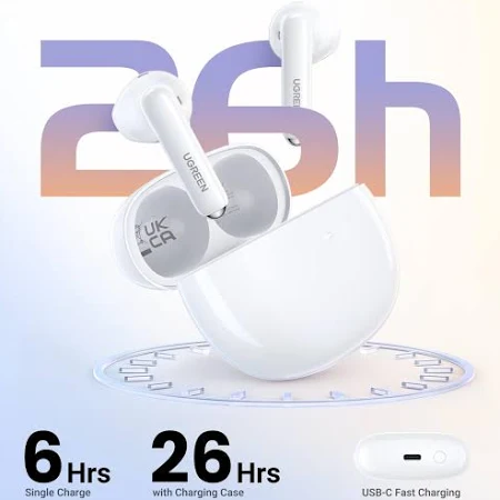 UGREEN HITUNE H5 TRUE WIRELESS EARBUDS WHITE WS201 thumbnail 13