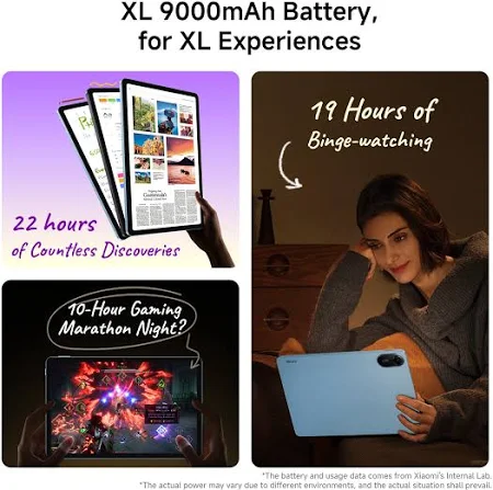MI REDMI PAD 2 BUNDLE WITH COVER 4GB RAM 128GB ROM GRAPHITE GRAY thumbnail 21