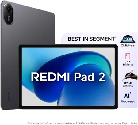 MI REDMI PAD 2 BUNDLE WITH COVER 4GB RAM 128GB ROM GRAPHITE GRAY thumbnail 15