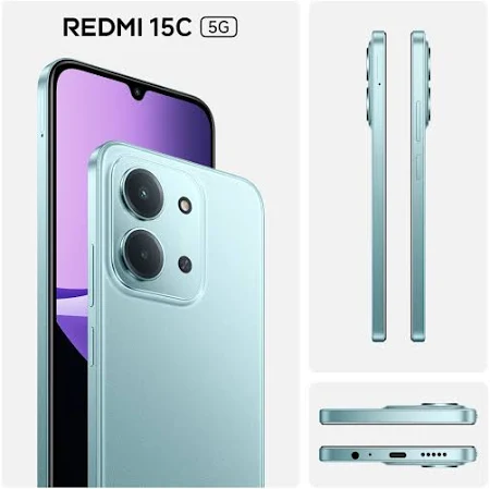 MI REDMI 15C 4GB RAM 128GB ROM MINT GREEN thumbnail 9