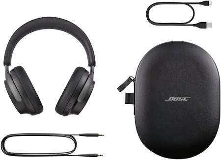 BOSE QUIETCOMFORT ULTRA 5V WIRELESS NOISE CANCELING HEADPHONES 2ND GEN BLACK 890101-0100 thumbnail 14
