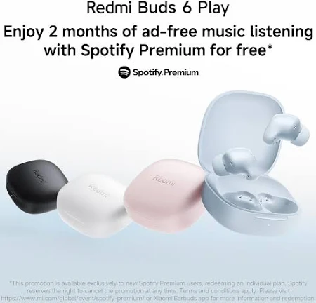 REDMI BUDS 6 PLAY BLACK thumbnail 8